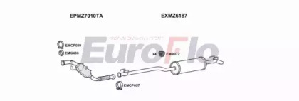 Система выпуска ОГ EuroFlo MZSPR21D 9050H